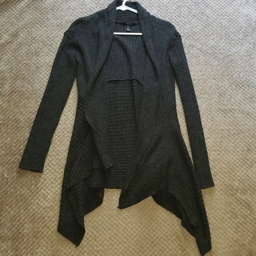 Dark grey cardigan